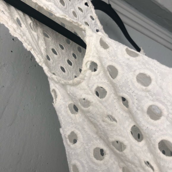 Donna Morgan eyelet cotton shift mini - Picture 3 of 4